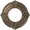 Ekena Millwork Benson Ceiling Medallion (Fits Canopies up to 4 1/8"), 9"OD x 4 1/8"ID x 5/8"P, Warm Silver CM09BNWSS - alternate 1